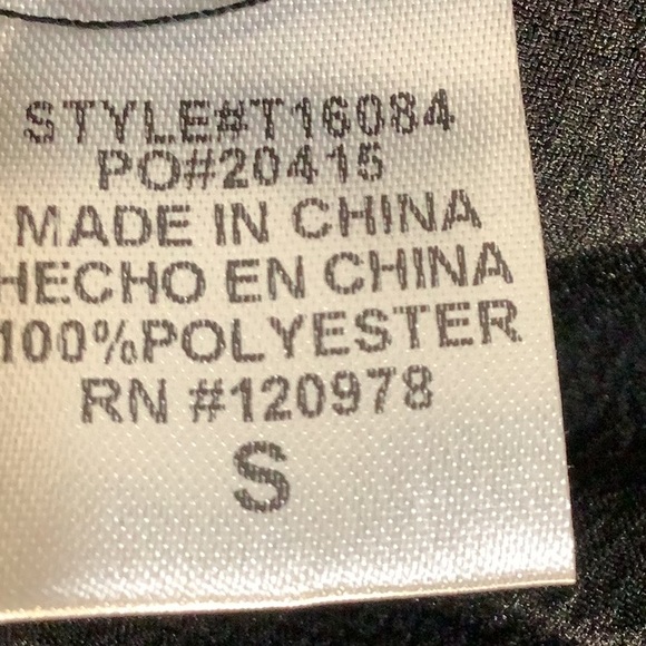 Entro Black Frill Top - Picture 9 of 10